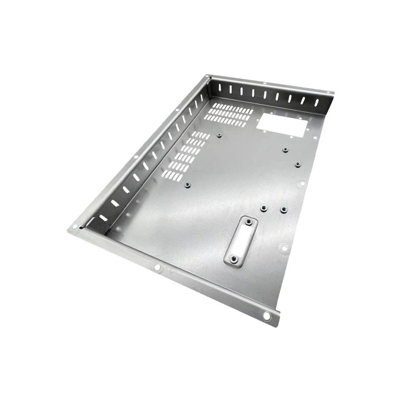 Press riveting and stamping sheet metal shell processing